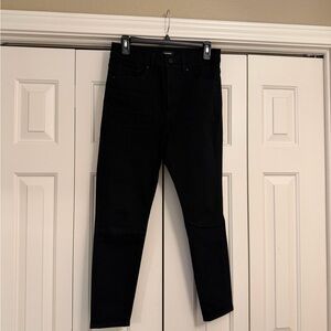 Express Jet Black Denim Pants